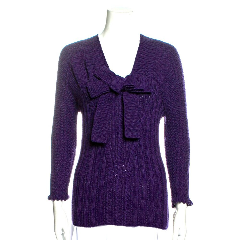 Oscar de la Renta Cashmere Pullover